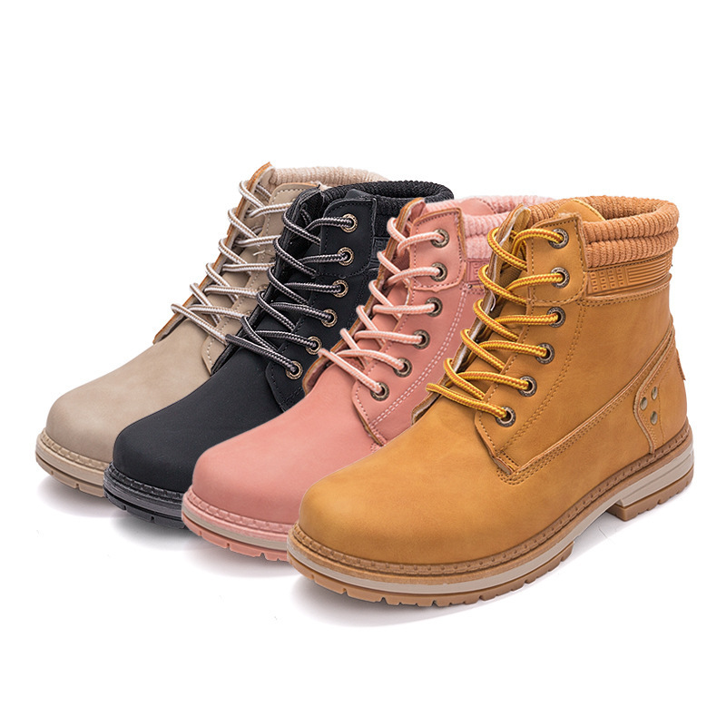 up-0349r Casual Autumn Outdoor Women Shoes Hiking Boots Wholesale Work Boots 42size