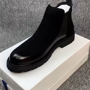 UP-4748r Casual Slip on Work Boots Classic Style Formal Men Ankle Boots Shoes for Male Footwear Office Dress Shoes