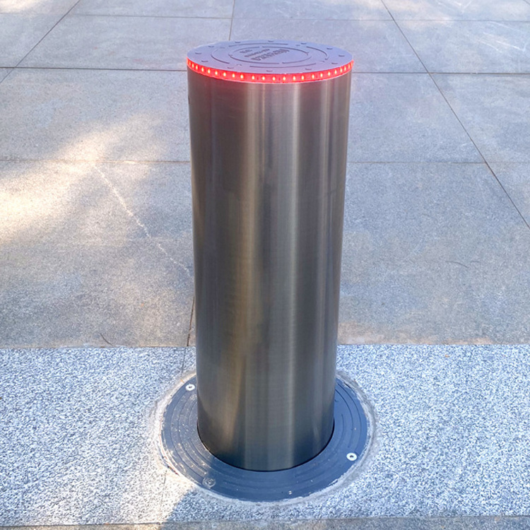 UPARK Outdoor Anti-terror Driveway Security Post Easy Installation  Home Use Street Blockers Electric Parking Bollard