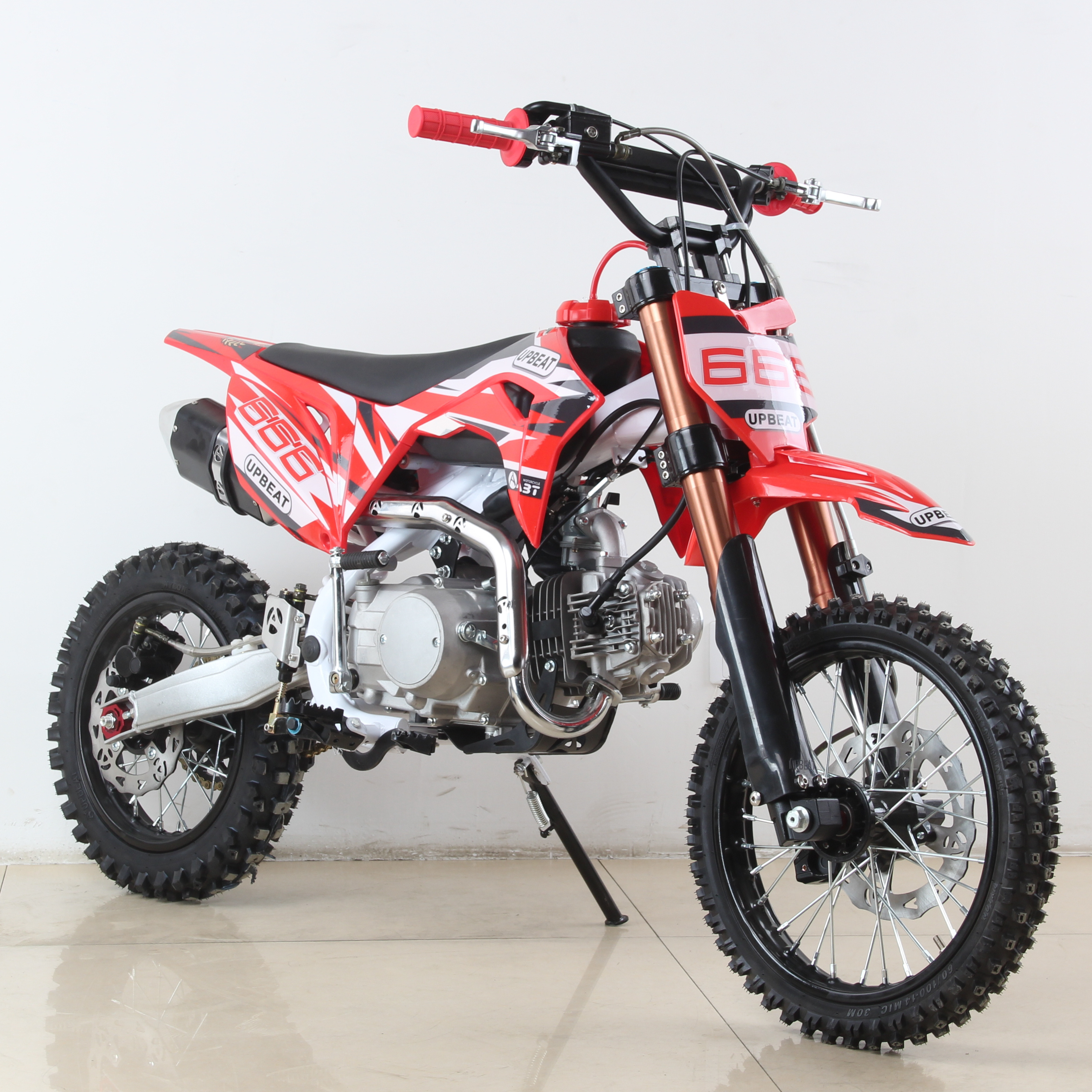 Hot Sale Profession Red Green 2 Stroke Wholesale Racing Motorcycles Dirt Bike 110cc