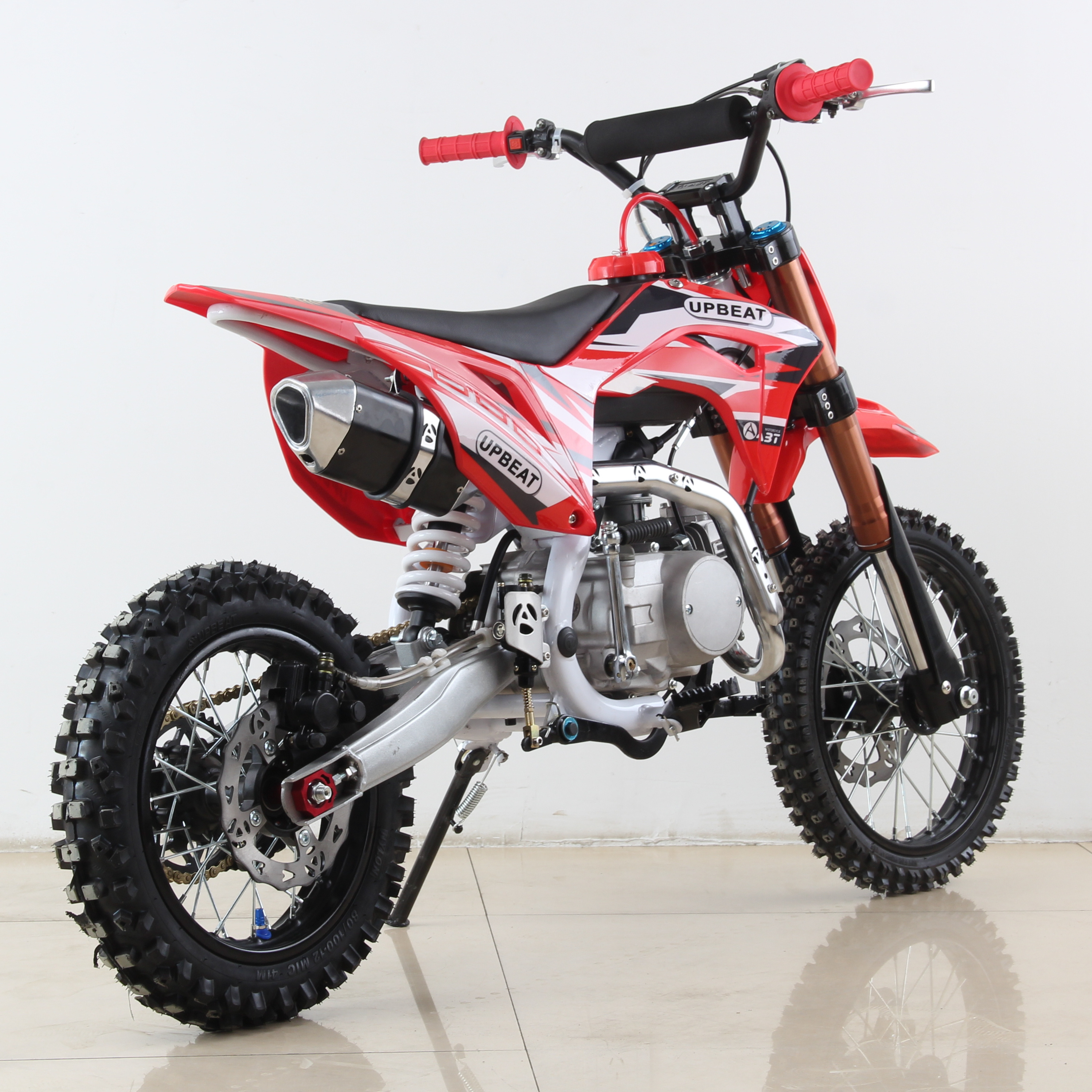 Hot Sale Profession Red Green 2 Stroke Wholesale Racing Motorcycles Dirt Bike 110cc