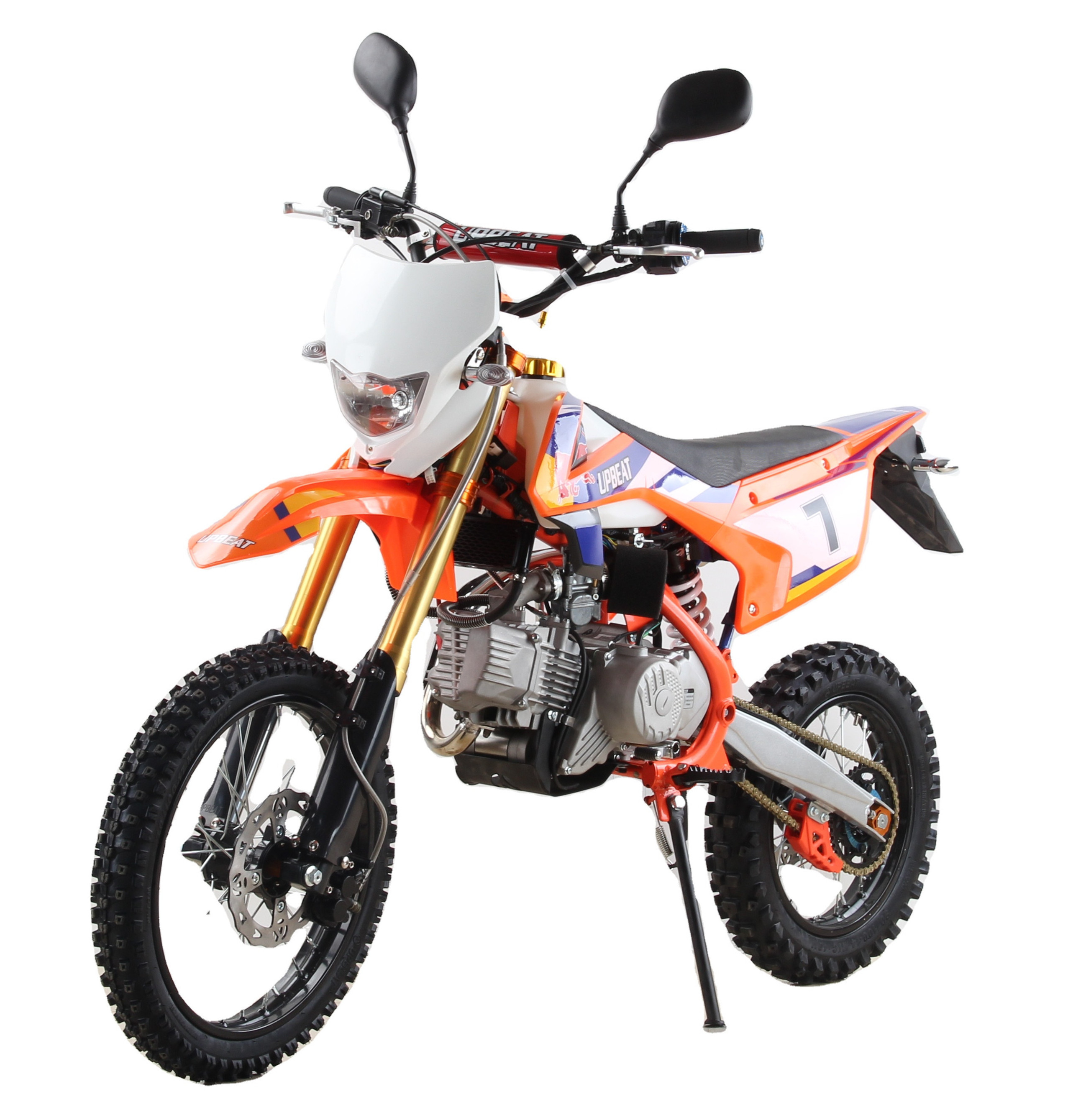 Upbeat 2022 125cc Cheap Super Moto Pit Bike Motorcycle Dirt Bike