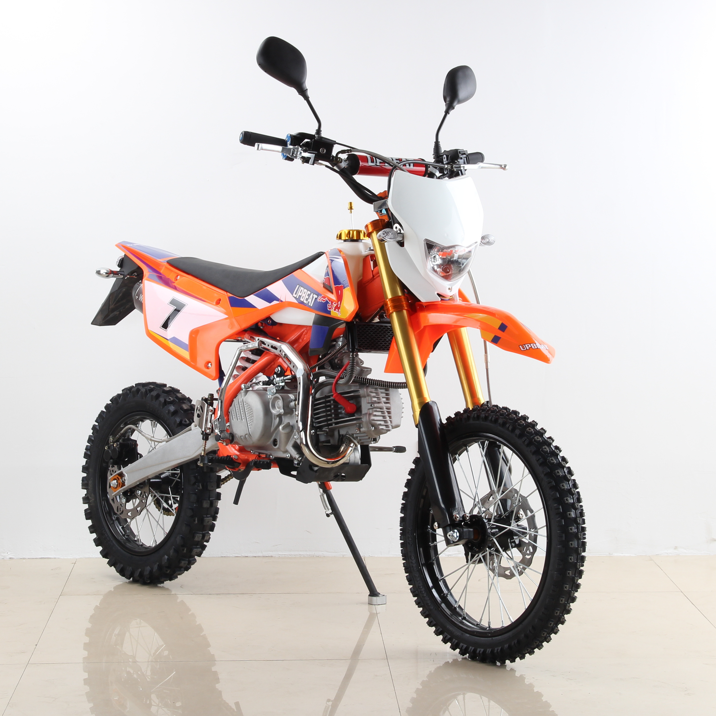 Upbeat 2022 125cc Cheap Super Moto Pit Bike Motorcycle Dirt Bike