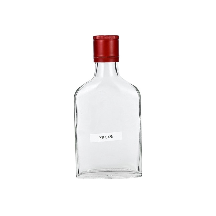 125ml Small Empty Liquor Bottles Mini Glass Bottles Containers For Whiskey Vodka Rum Tequila Gin Bottles