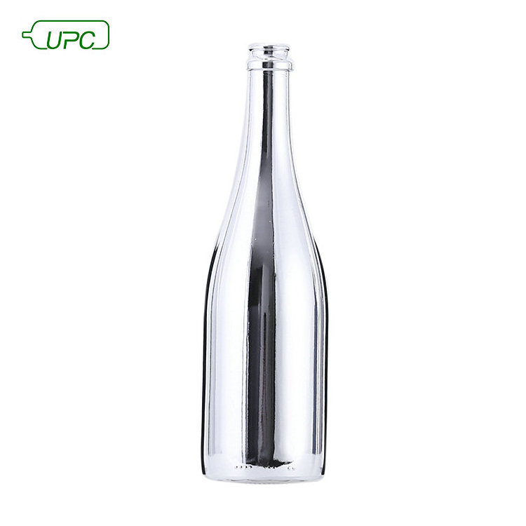 Wholesale Empty electroplating  golden champagne dummy bottle with Cork