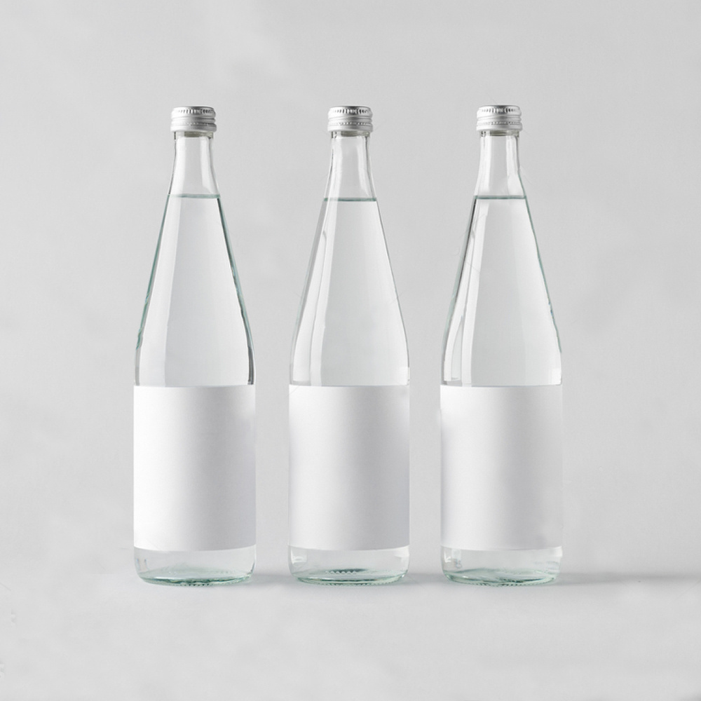 Soda Glass Bottle 500ml 750ml Mineral Spring Water Refillable Botol glass water bottle 16 oz glass water bottles