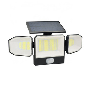 Solar Powered Lighting Led Wall Lamp 440 LED Wireless Security Motion Sensor Lighting Outdoor Solar Garden Wall Mounted Lights