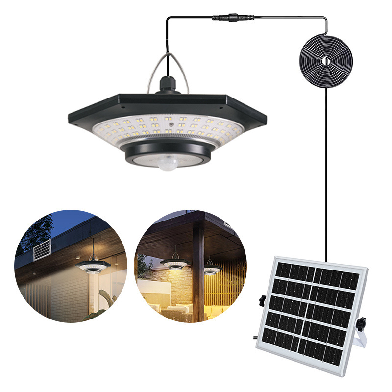 custom exterior ceiling light garden lights outdoor waterproof solar hanging ceiling lamps