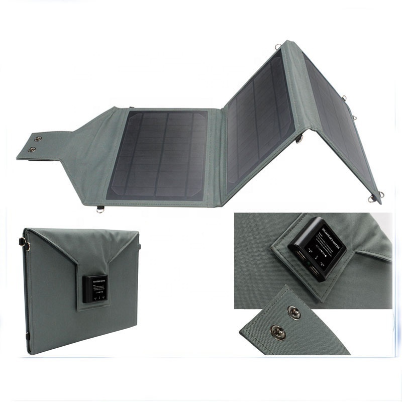 Solar Charger Dual USB 18V Panel  40W Solar Mobile Phone Charger