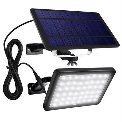 solar led flood light 1000 Lumens 48 LED  garden solar lights outdoor waterproof solar outdoor wall light