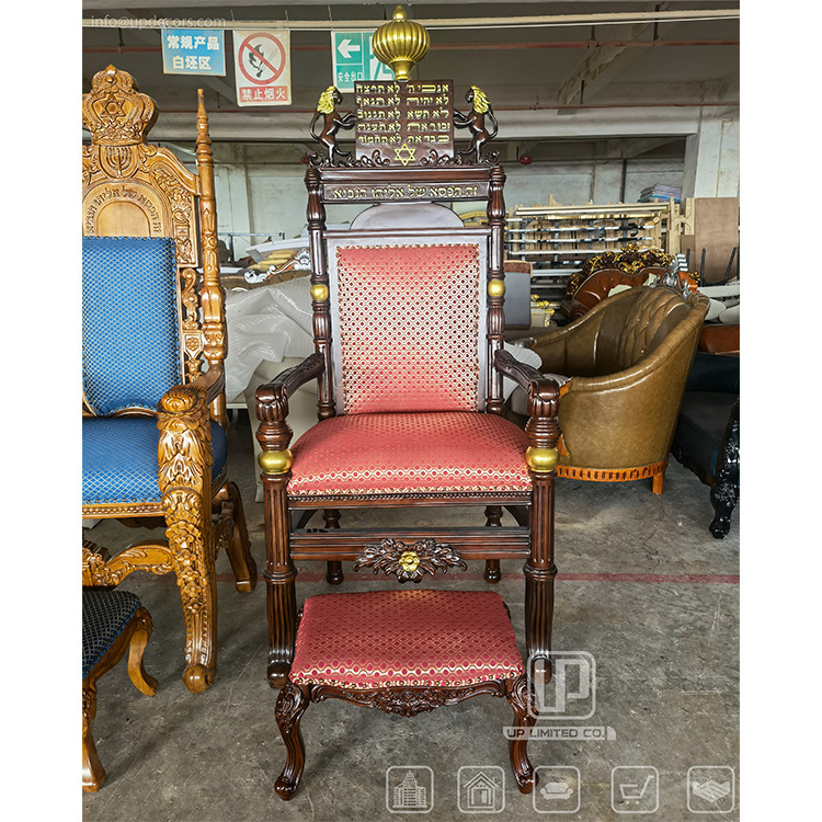 Hand-Carved Traditional Arabic Chairs Living Room Chairs Teak Luxury Chairs For Living Room