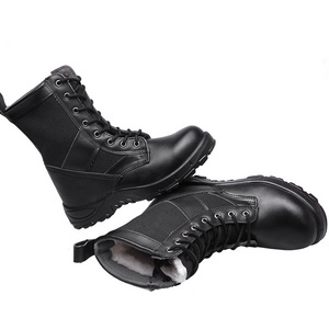 High Top Genuine Leather Mens Work Safety Shoes Construction Martin Boots for Men Women upgrowing in china