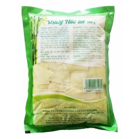 Fresh Nua bamboo shoots 500g High Quality Salted Bamboo Shoot / Canned Pickled Bamboo Slice/Diced Bamboo Shoot