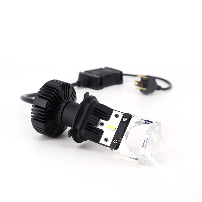 Super Bright led Projector H4 Mini Lens LED Headlight Bulbs 36W 5000LM Hi Low Beam Car light