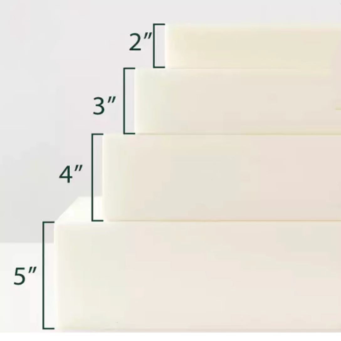 Different thickness foam sheet for furniture manufacture 2 inch foam sheet or 5cm foam