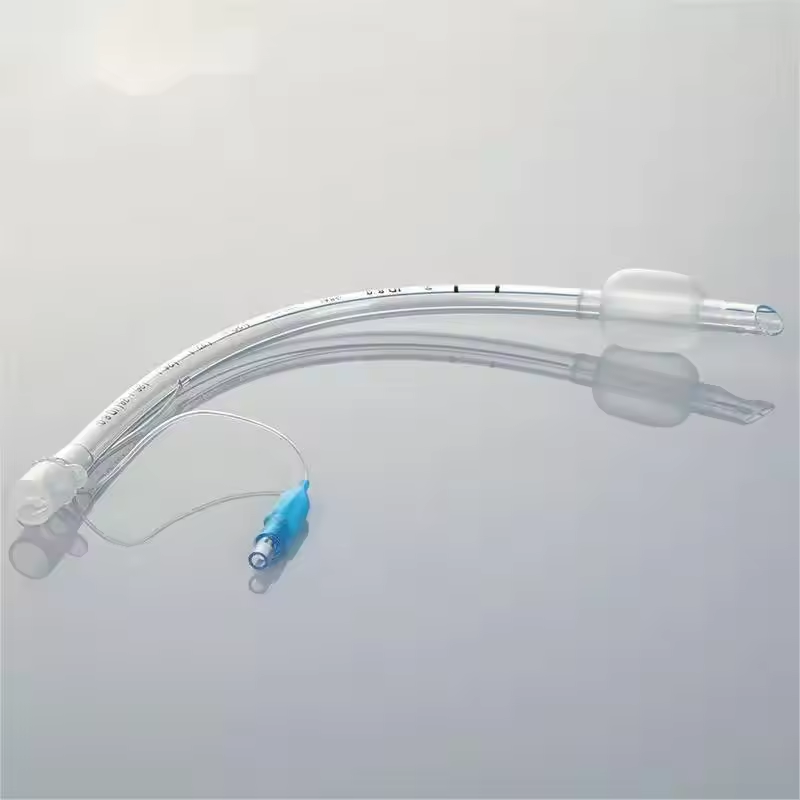 PVC Endotracheal tube with cuff and with connector Medical Disposable Reinforced Oral Cuffed Endotracheal Tube