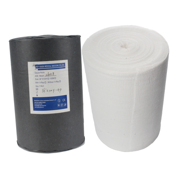 Chinese manufacturer modern design elastic gauze bandage roll absorb gauze bandage with ce certificate