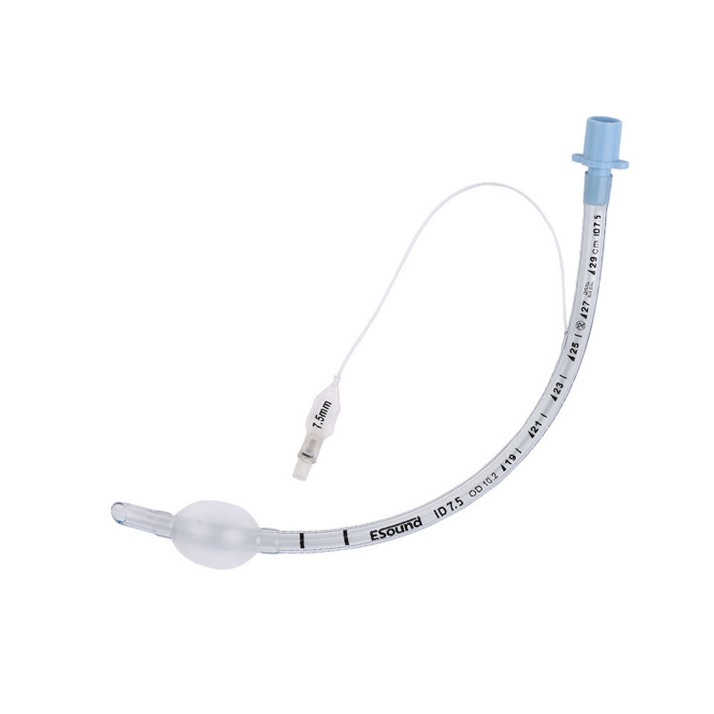 PVC Endotracheal tube with cuff and with connector Medical Disposable Reinforced Oral Cuffed Endotracheal Tube