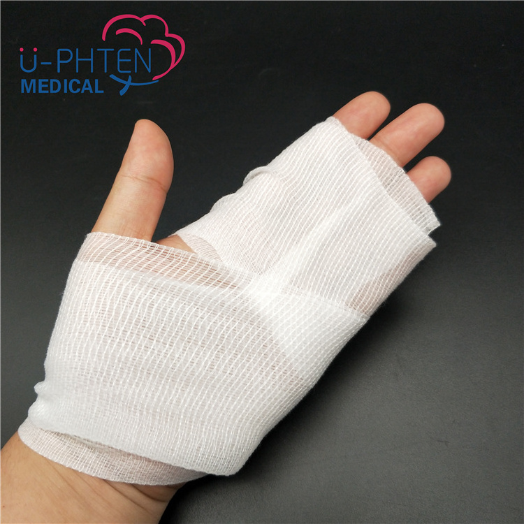 Disposable Medical Wound Care Gauze Dressing Pbt Bandage Pbt Medical Self Adhesive Bandage Wrap Cohesive Bandage