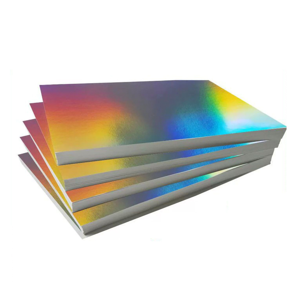 Custom A3 A4 A5 A6 Destructible Vinyl 8.5x11 Inch Hologram Egg Shell Sticker Paper Holographic Diy A4 Eggshell Sticker Paper