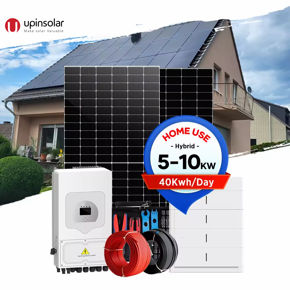 factory price complete 20kw 15kw 8kw hybrid solar system inverter solar energy system