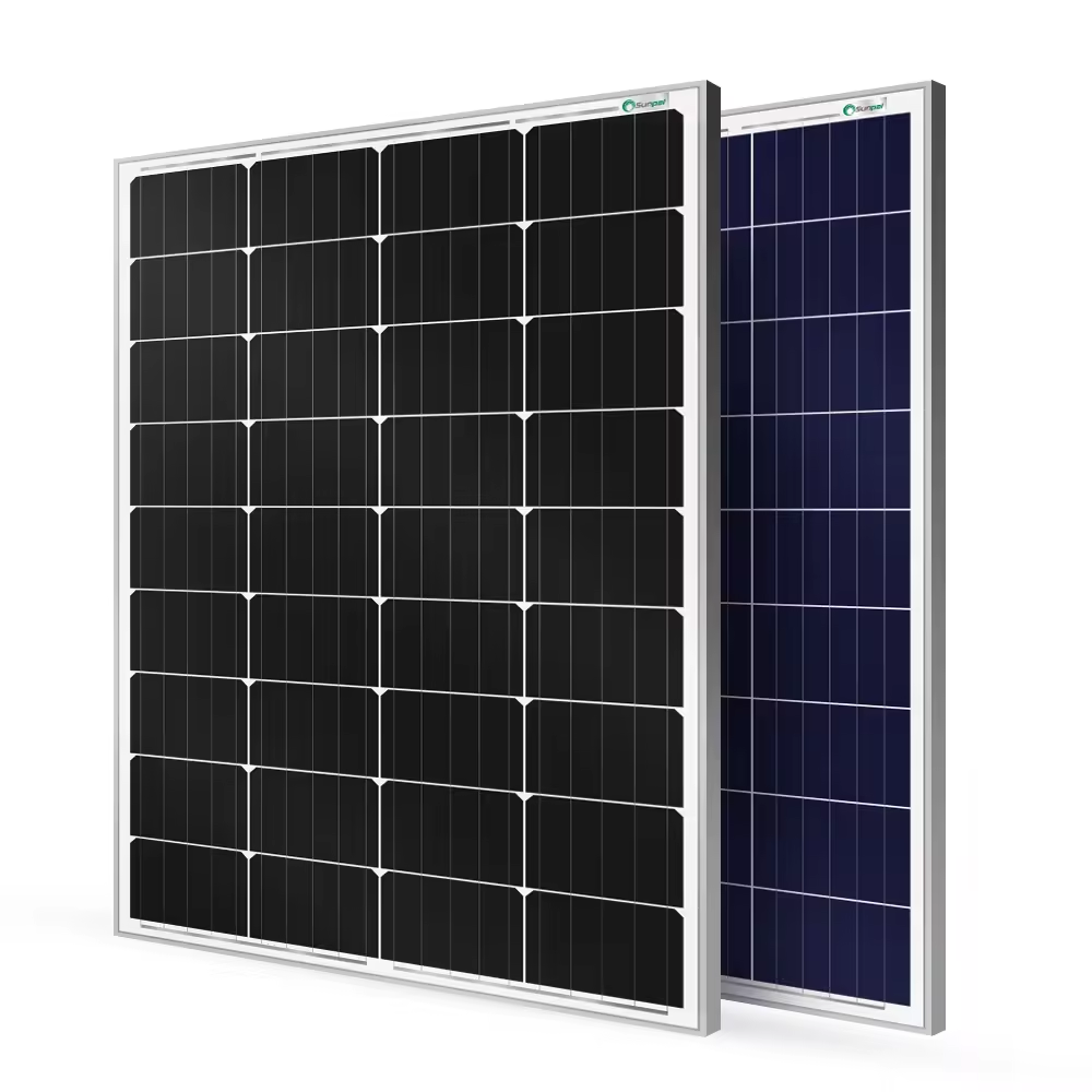 Customized 300w 200w 100w 12v mini solar panel monocrystalline silicon solar module for home garden LED light