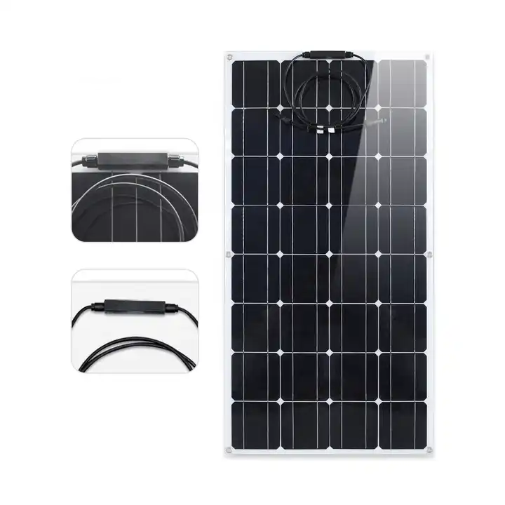 400W Flexible Solar Panels 21% efficiency 250w 300W 12V Portable Solar Panels For Roof Car RV Boating Camping