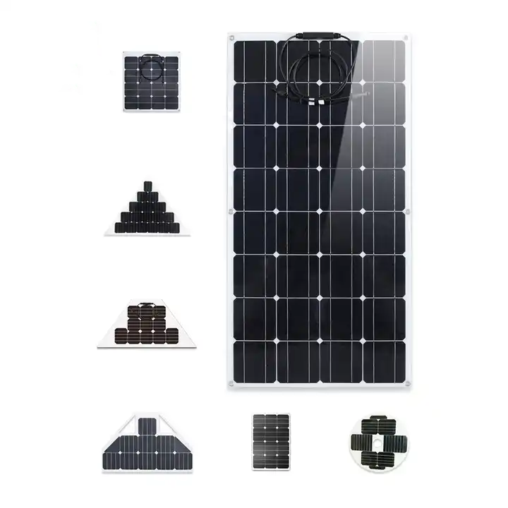 400W Flexible Solar Panels 21% efficiency 250w 300W 12V Portable Solar Panels For Roof Car RV Boating Camping