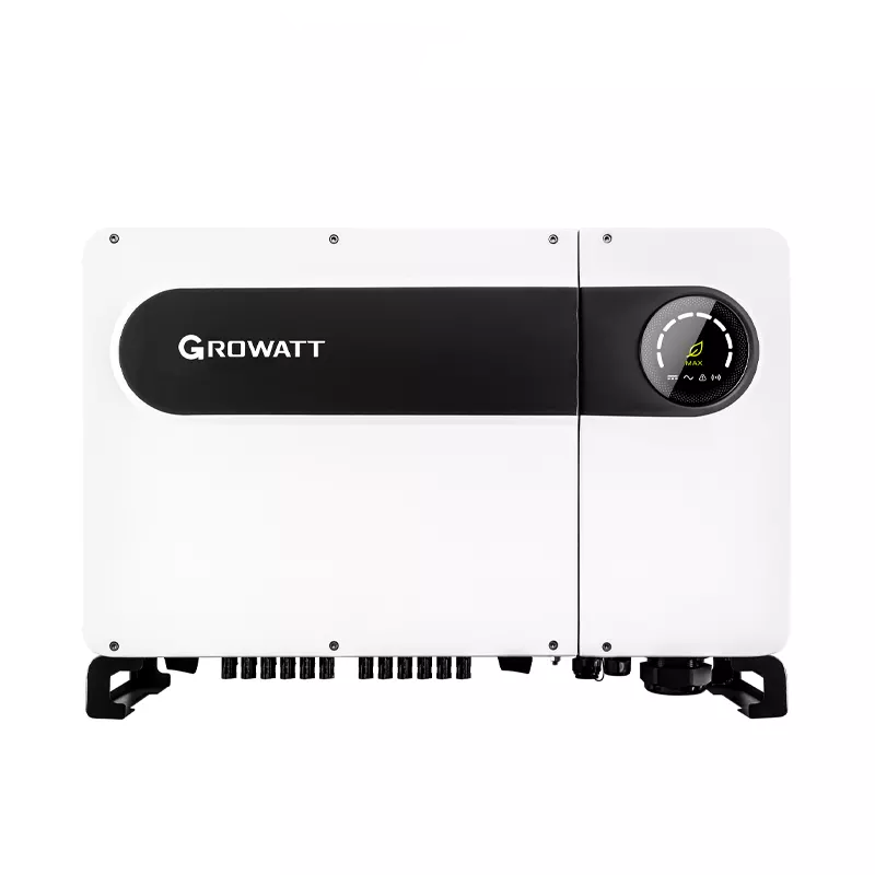 Renewable energy 3 phase 7 MPPT Growatt MAX 80KTL3 LV growatt 100 kw inverter price for commercial system