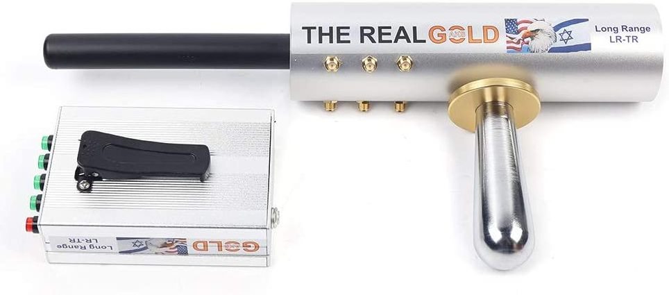 AKS Long Range Gold Metal Detector Gems Diamond Finder with Six Antennas