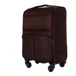 High capacity Custom Oxford travel trolley luggage bag with wheels Carry On Luggage 4 wheel travel bag wholesale luggage