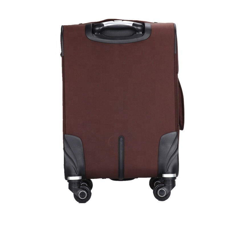 High capacity Custom Oxford travel trolley luggage bag with wheels Carry On Luggage 4 wheel travel bag wholesale luggage