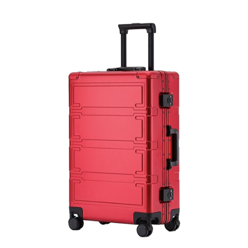 Luxury Style High end metal suitcase box alloy travel luggage travel bags luggage suitcase for travel luggages sets 4 wheels