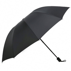 10 Bone Business Umbrella Wholesale Men Reinforced Wind-Resistant Folding Waterproof Mini Umbrella Five Three-Folding Umbrella