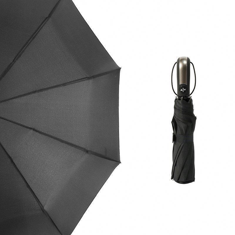 Men Frame Windproof 10K Parasol Three Folding Automatic Umbrella Custom Small Women Auto Luxury Big Rain Windproof Umbrella