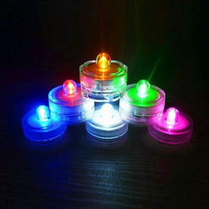 Multicolor (Pack of 12) Wholesale Lotus Candles Tealight Flame Waterproof Wedding Underwater Battery Sub Led Candle Lights