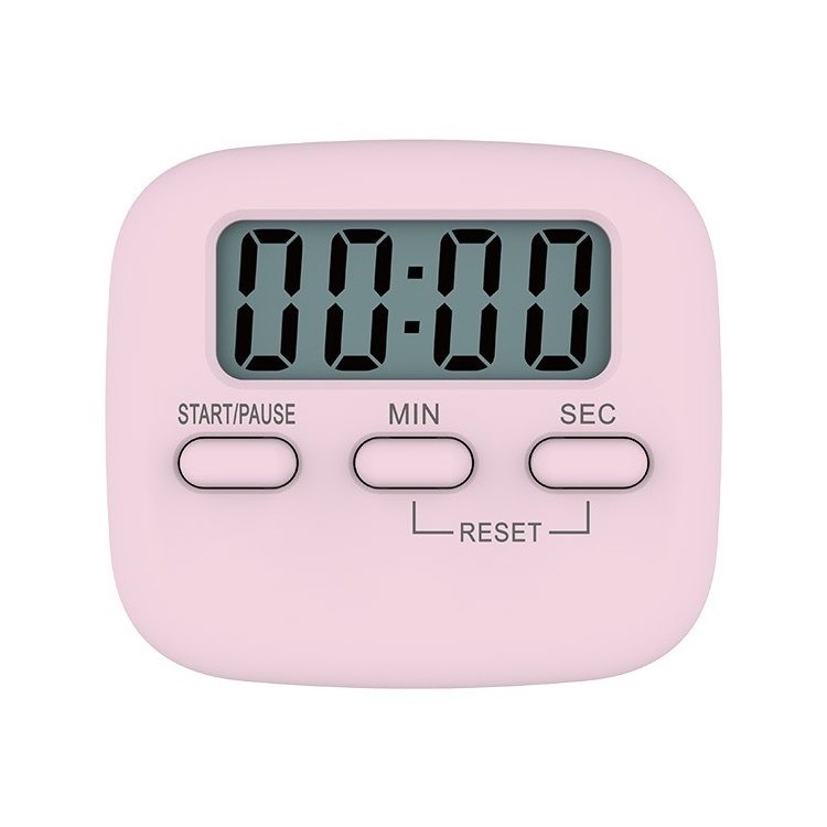 Square Cooking Count Up Countdown Alarm Sleep Stopwatch Temporizador Clock Utensil Super Thin Lcd Digital Screen Kitchen Timer