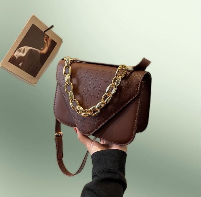 Sale Lock Ladies Luxury Designer Hand Bags Tassel Fashion Letter Chain Chains Women's Messenger Bag Button Shoulder Hot