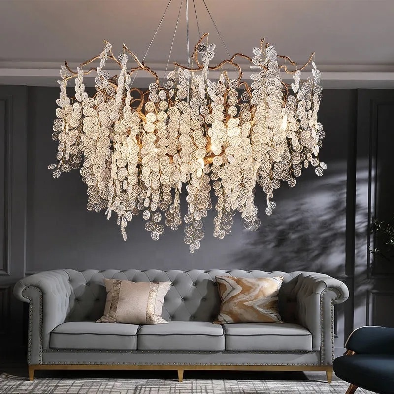 Nordic LED Chandelier Lighting Modern Luxury Home Art Decoration Indoor Chandeliers Dining Room Living Room Lighting Fixtures