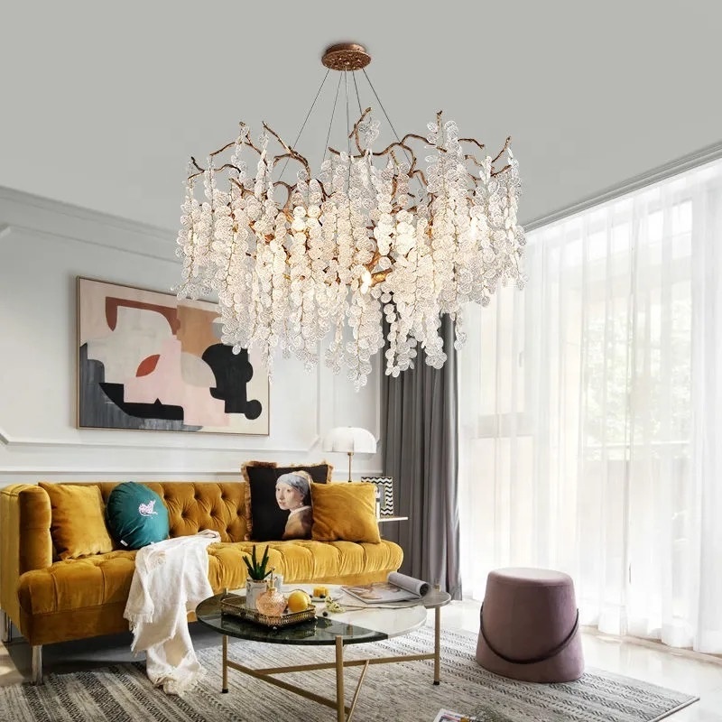 Nordic LED Chandelier Lighting Modern Luxury Home Art Decoration Indoor Chandeliers Dining Room Living Room Lighting Fixtures