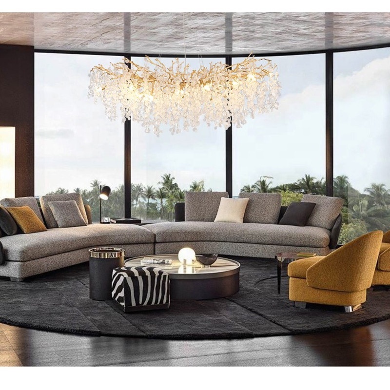 Nordic LED Chandelier Lighting Modern Luxury Home Art Decoration Indoor Chandeliers Dining Room Living Room Lighting Fixtures