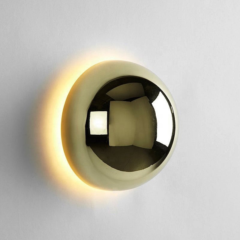 New nordic modern  led wall light lighting sconce lamp indoor black wall sconce for hotel bedroom living room