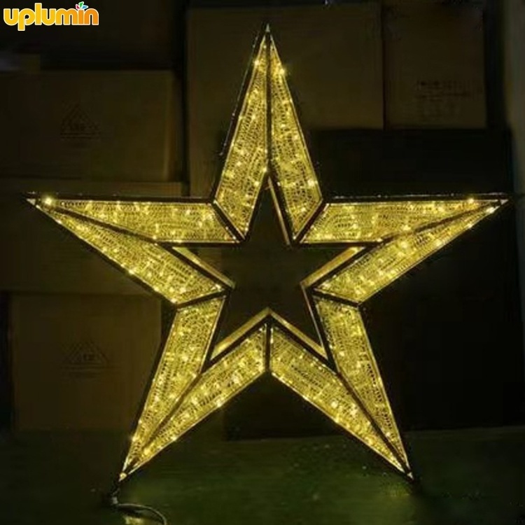 IP65 Outdoor Christmas Decoration Led Big Star Christmas Light