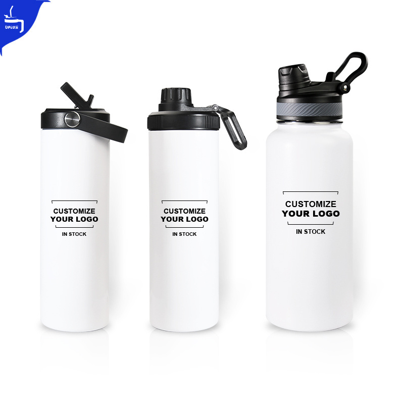 30 64 oz travel tumbler cup sublimation blank sport vacuum double wall drink water bottle for diy gift