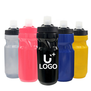 Light weight Bicycle Cycling Mountain cup 600ML/700ml Custom logo Sports Drink Plastic Water Bottle with air seal lid