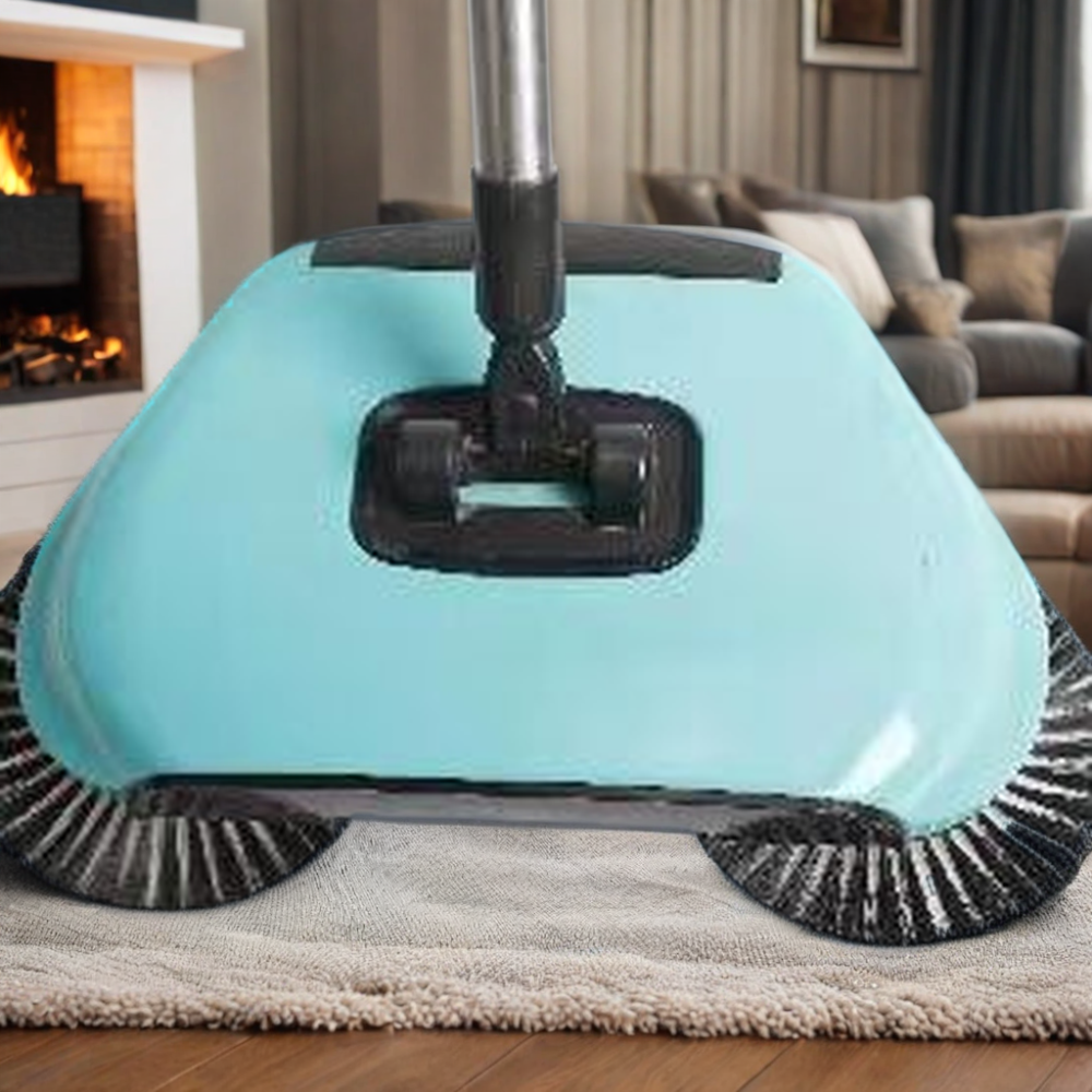 Manual Hand-Push Floor Sweeper Mop for Cleaning Floors