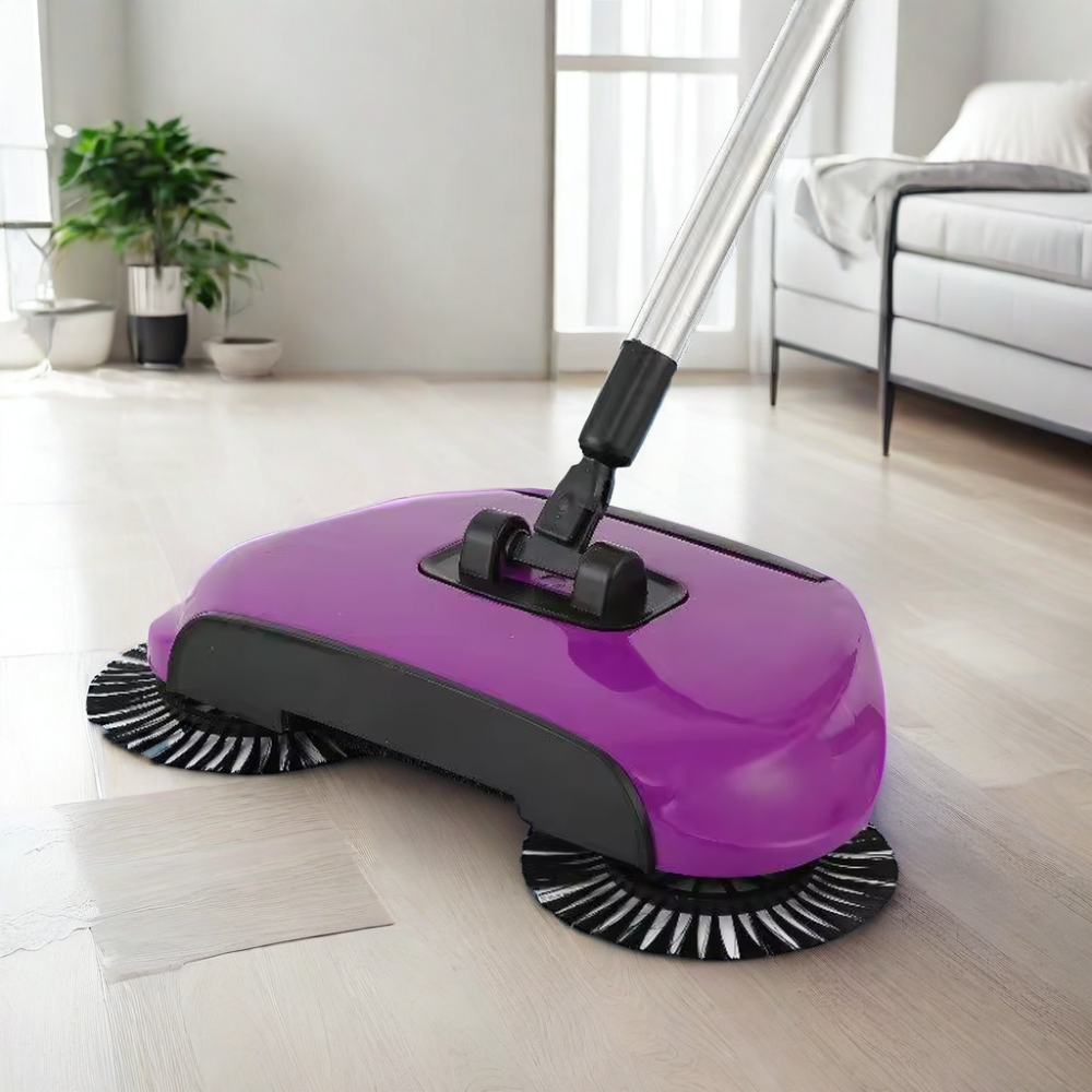 Manual Hand-Push Floor Sweeper Mop for Cleaning Floors