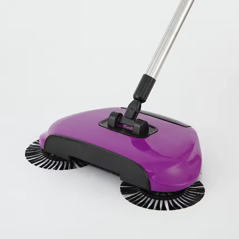 Energy Saving Household Cleaning Products Hand Push Sweeper Broom Mops with Large Two Gears & Extensible Rectangle Handle