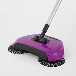 Energy Saving Household Cleaning Products Hand Push Sweeper Broom Mops with Large Two Gears & Extensible Rectangle Handle