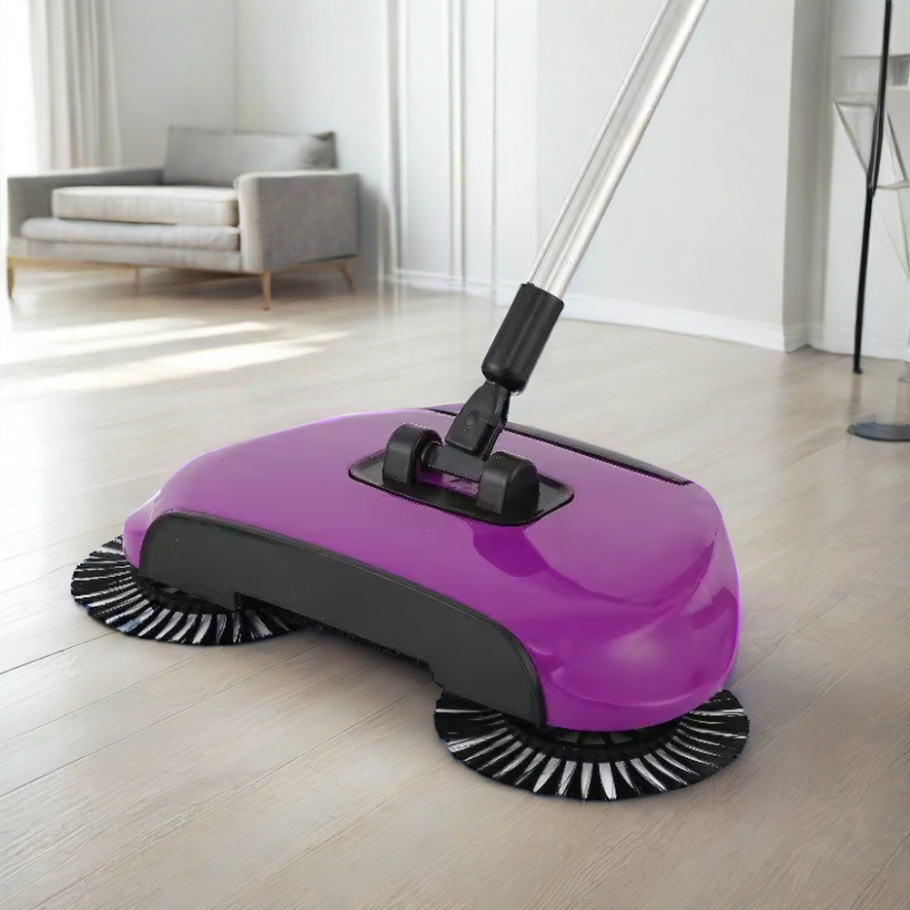 Manual Hand-Push Floor Sweeper Mop for Cleaning Floors